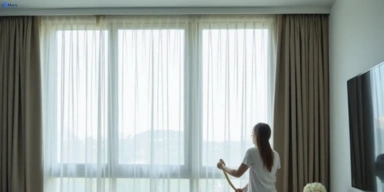 Delicate sheer drape cleaning kangaroo-point Matty Curtain Cleaning