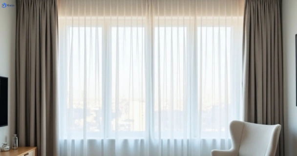 Restored vibrant drapes in kangaroo-point QLD after Matty Curtain Cleaning