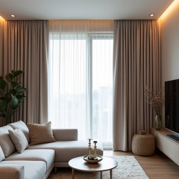 Kangaroo Point Residential Curtain Cleaning Results