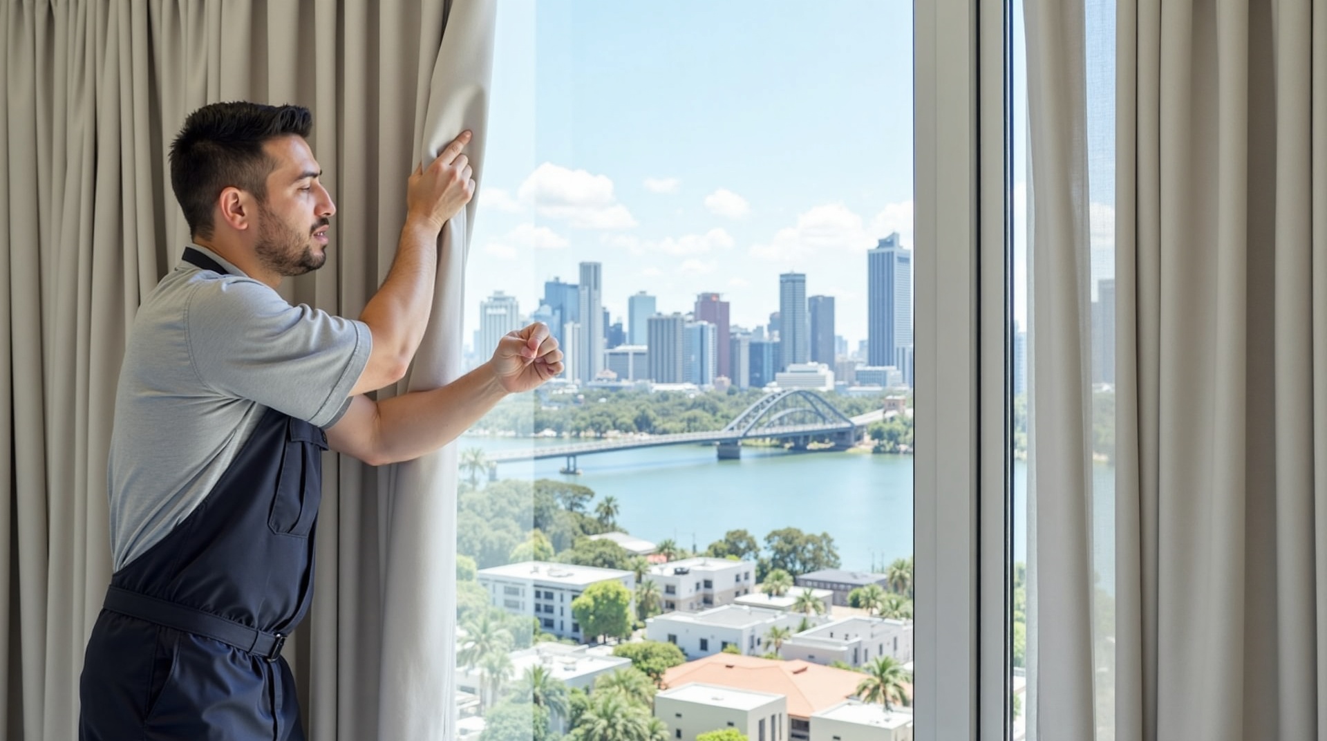 Kangaroo Point Curtain Cleaning Service